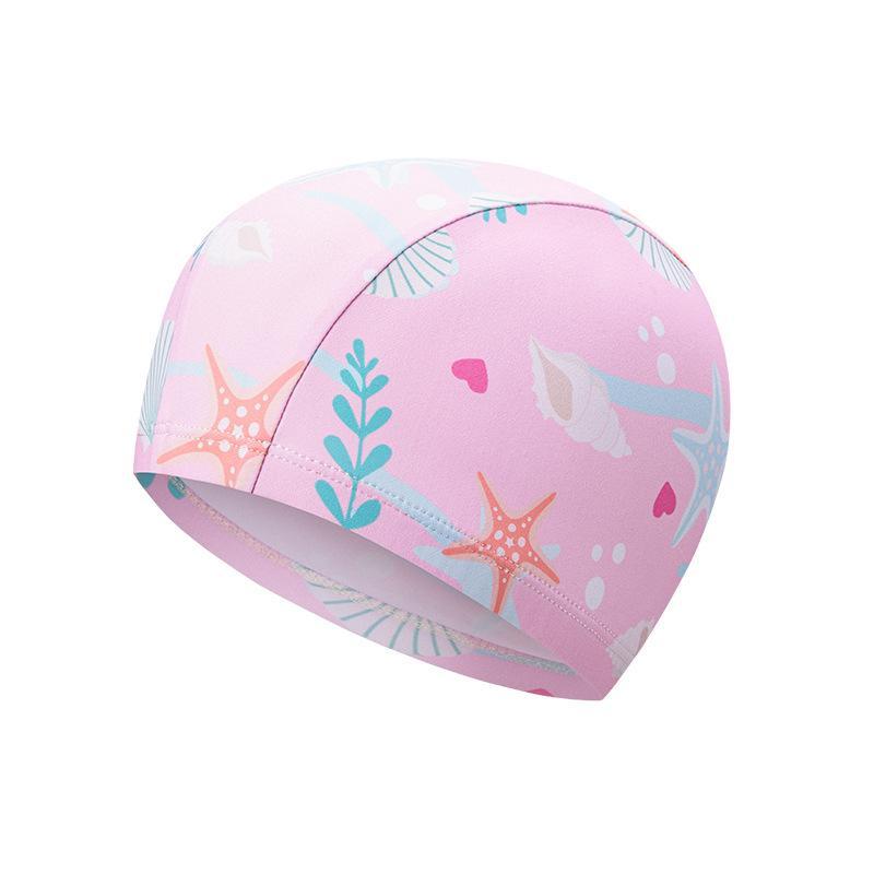Swim Hat Silicone - ~Zwemmuts met kinderprint, hoge elasticiteit, waterdicht,