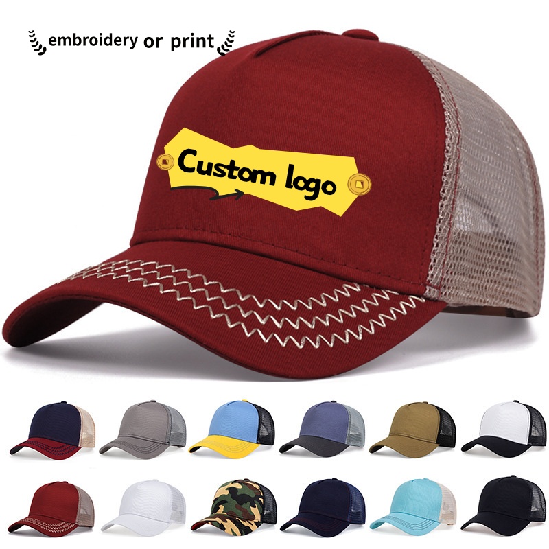 Trucker Cap Mesh - Op maat gemaakte baseballpet met logo,
