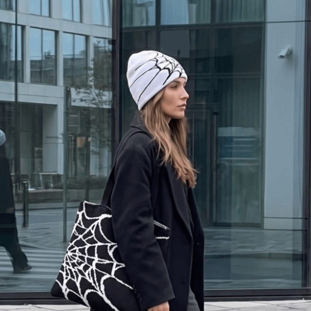 Hip-hop muts met zacht spinnen - Beanie Cuffed Knit recensie en prijs