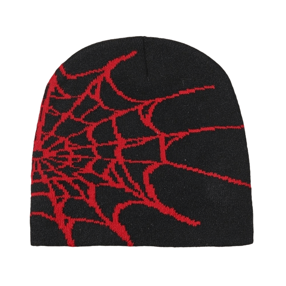 Gothic zachte mottenwebpatroon - Beanie Cuffed Knit recensie en prijs