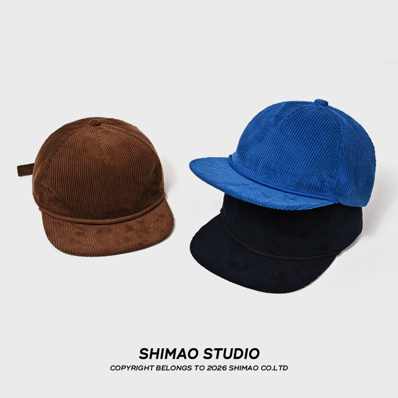 Op maat geborduurd logo, vijfp - Corduroy Cap 5 Panel recensie en prijs