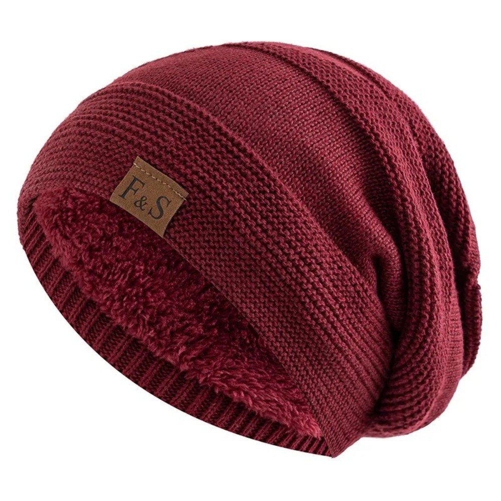 Casual wintermuts met bontvoer - Beanie Cuffed Knit recensie en prijs