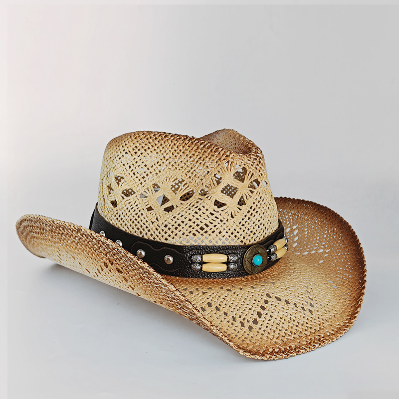 Nieuwe Mannen Cowboy Strohoed  - Cowboy Hat Straw recensie en prijs
