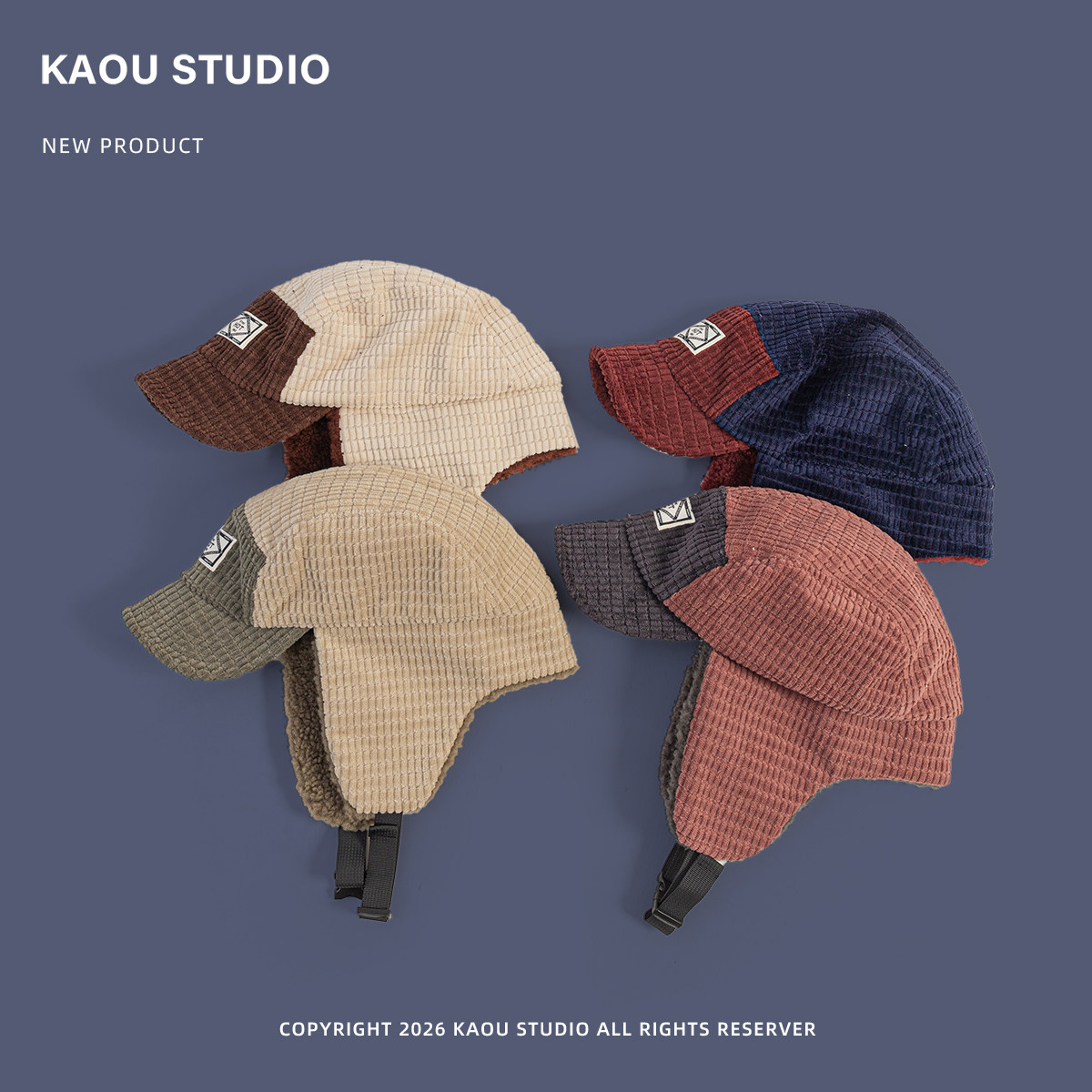 Koreaanse wafelcorduroy vintag - Corduroy Cap 5 Panel recensie en prijs