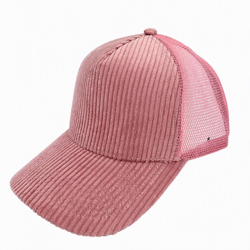 Op maat gemaakte geborduurde l - Corduroy Cap 5 Panel recensie en prijs